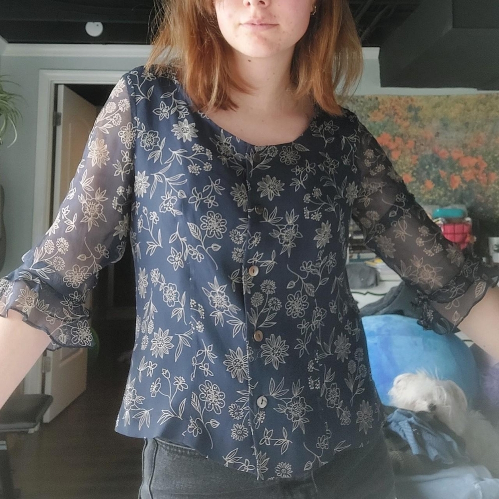 Floral blouse
